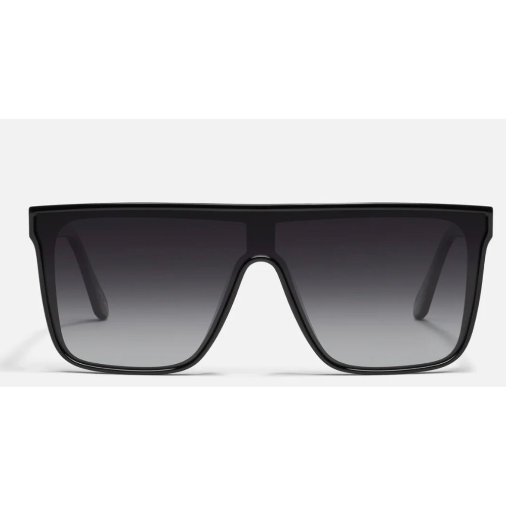 Quay Nightfall Polarized Shield Sunglasses Black Oversized summer
141 1212